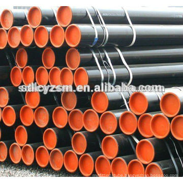 ASTM A53 carbon seamelss black tube